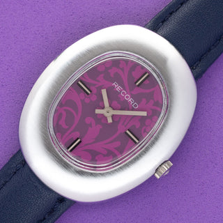 Record "Baignoire" w/Printed Purple Dial - N.O.S.