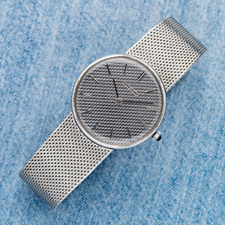 Favre-Leuba Genève "Disco Volante" w/Mesh Bracelet