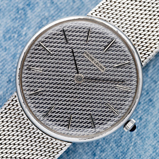 Favre-Leuba Genève "Disco Volante" w/Mesh Bracelet