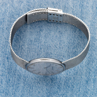 Favre-Leuba Genève "Disco Volante" w/Mesh Bracelet