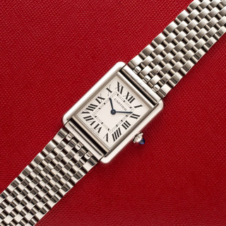 Cartier Tank Must (Large) w/Photovoltaic SolarBeat Movement - Full Set