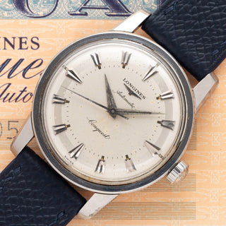 Longines Conquest w/Patina Dial - Box & Papers - *Unpolished*