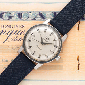 Longines Conquest w/Patina Dial - Box & Papers - *Unpolished*