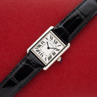 Cartier Tank Must (Large) w/Photovoltaic SolarBeat Movement - Full Set