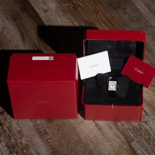 Cartier Tank Must (Large) w/Photovoltaic SolarBeat Movement - Full Set