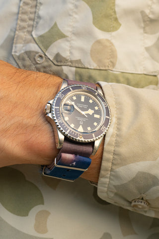 Tudor Submariner Date Blue 9411/0 - "Winter Lilac" - *Unpolished*