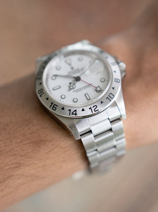 Rolex Explorer II 16570 Polar Dial - Box & Papers/*Unpolished*