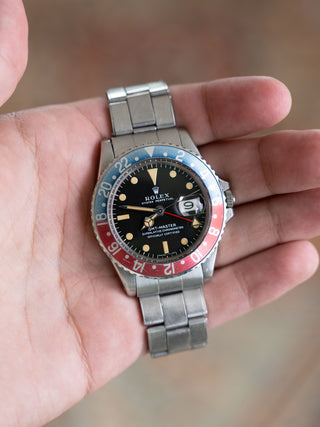 Rolex GMT-Master II - 1675 "Pepsi" - *Unpolished*