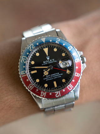 Rolex GMT-Master II - 1675 "Pepsi" - *Unpolished*