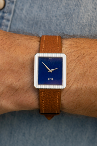 Piaget Protocole 9154 - White Gold w/Lapis Stone Dial - *Unpolished*