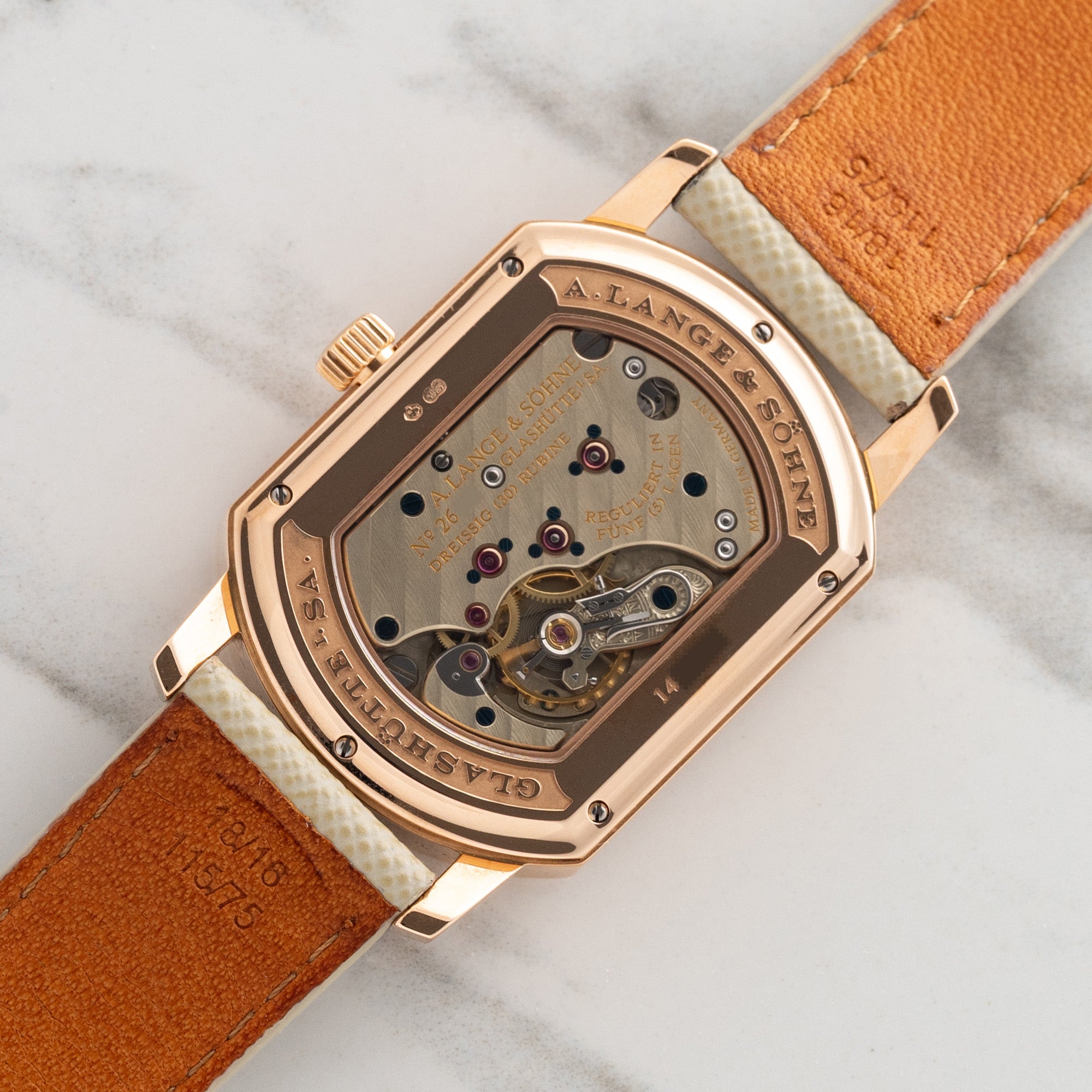 A. Lange & Söhne Grand Arkade 106.032 - Pink Gold – Collectors