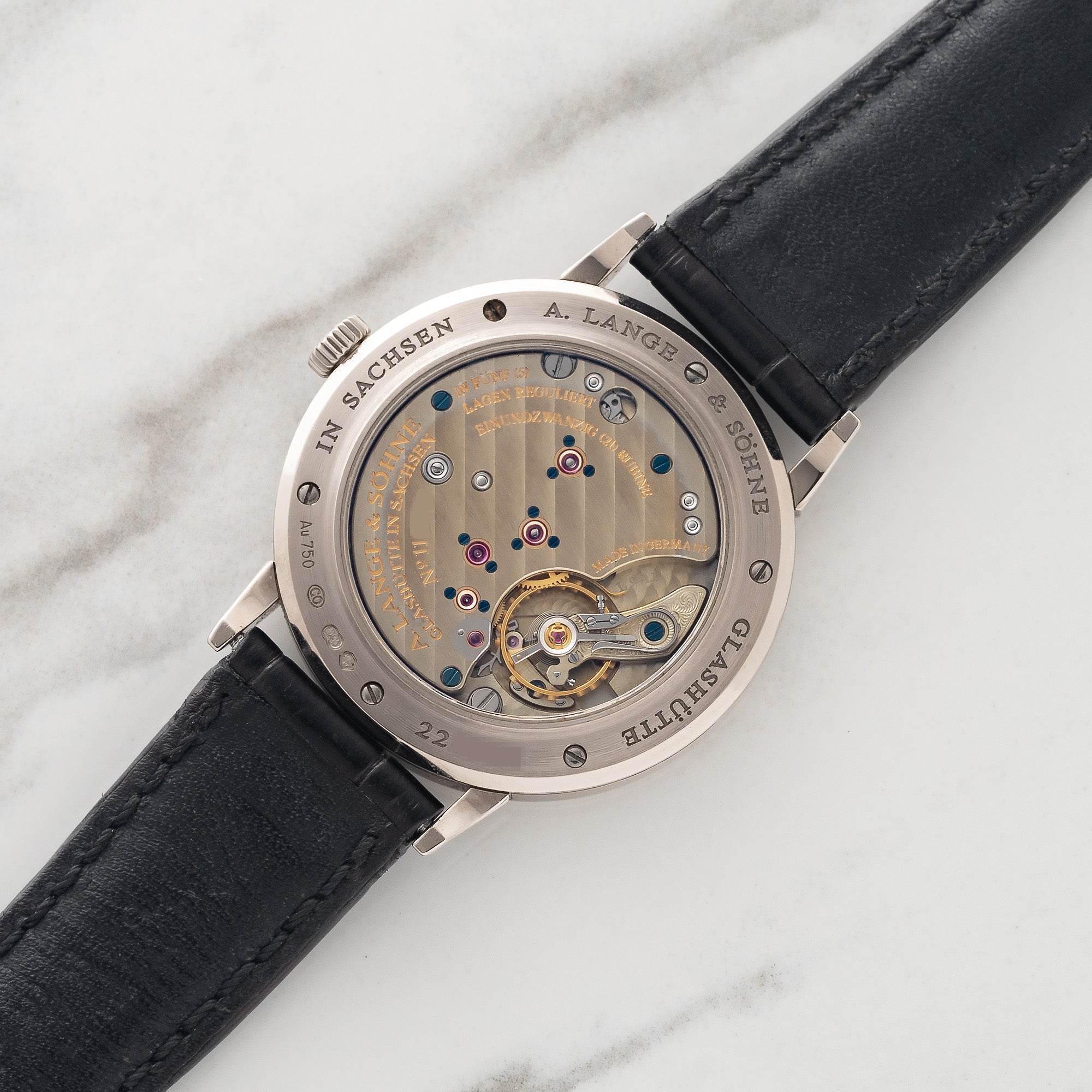 A. Lange & Söhne Saxonia 219.026 - 18k White Gold