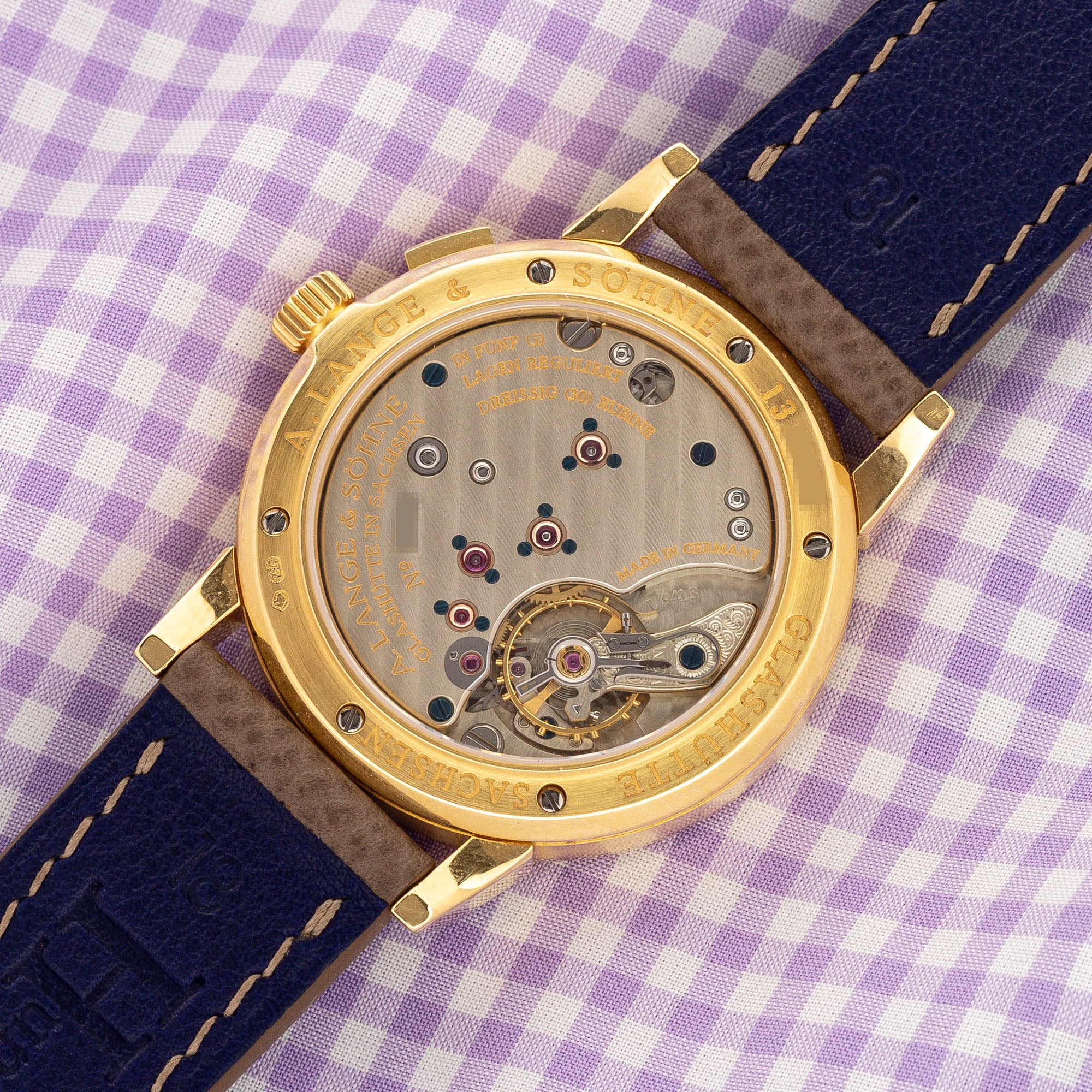 A. Lange & Söhne Saxonia Big Date - Full Set - *Unpolished*