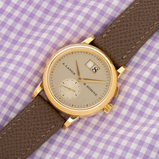 A. Lange & Söhne Saxonia Big Date - Full Set - *Unpolished*