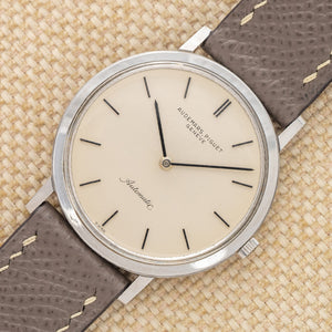 Audemars Piguet 5273 Automatic/Steel Calatrava - Very Rare/*Unpolished*