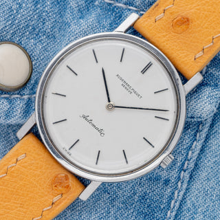 Audemars Piguet 5273 Automatic/Steel Calatrava - Very Rare/*Unpolished*