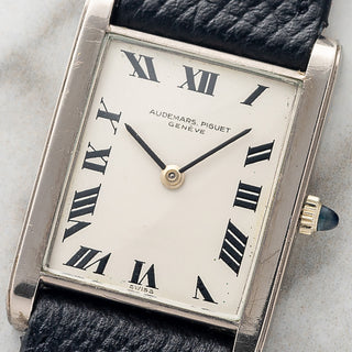 Audemars Piguet "Tank" - 18k White Gold - Very Rare/*Unpolished*