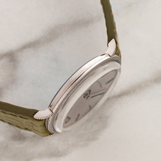 Audemars Piguet Ultra-Thin "Clous De Paris" - 18k White Gold - *Unpolished*