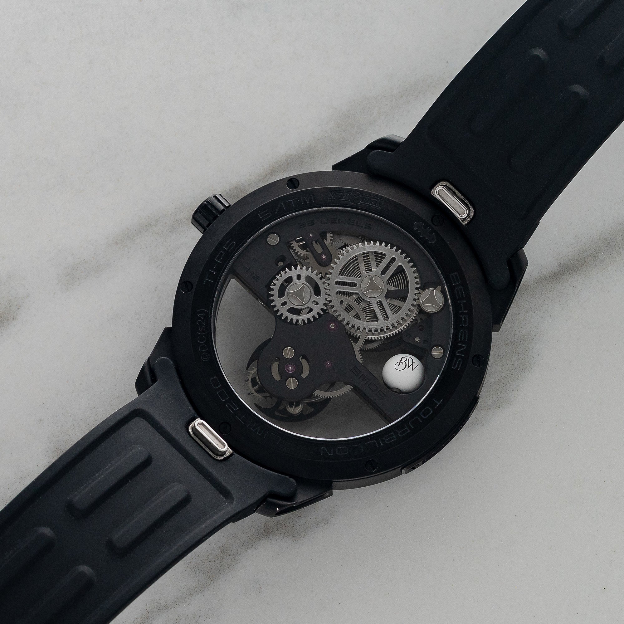 Behrens The Dark Night Batman Tourbillon - Limited (200 Pieces) - Full Set