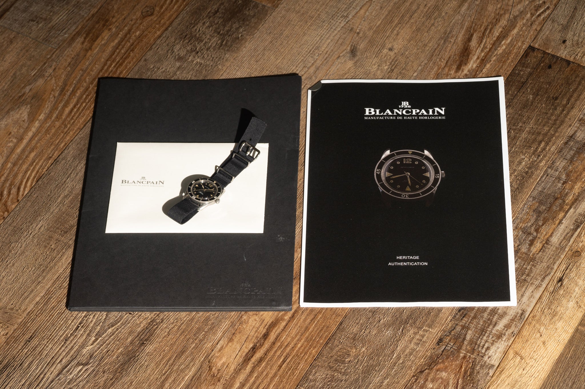 Blancpain Bathyscaphe MC4 - Archive Papers/*Unpolished* - Very Rare