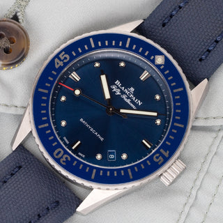 Blancpain Fifty Fathoms Bathyscaphe - "Like New"/Full Set