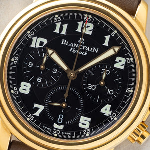 Blancpain Léman Flyback 2185F 18k Chronograph - Full Set