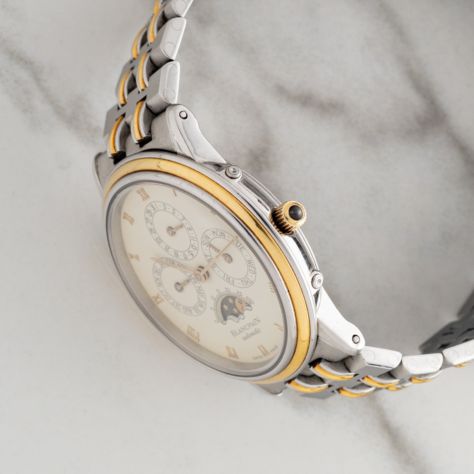Blancpain Villeret Perpetual Calendar 5395 w/Gay Frères Bracelet
