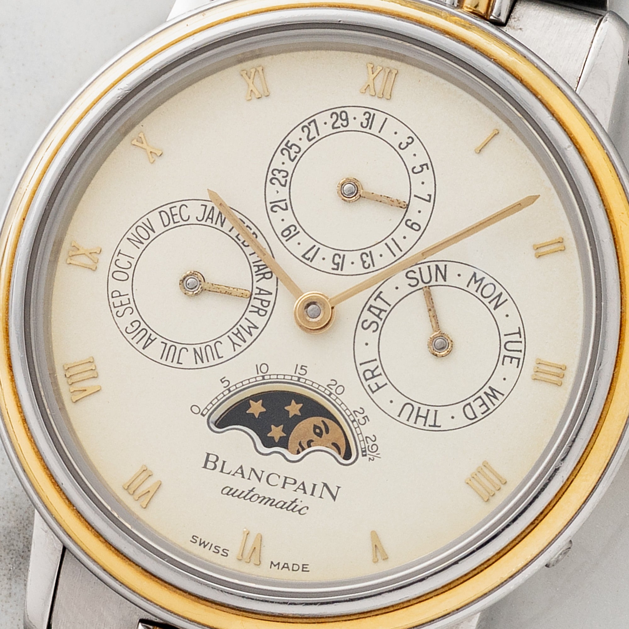 Blancpain Villeret Perpetual Calendar 5395 w/Gay Frères Bracelet