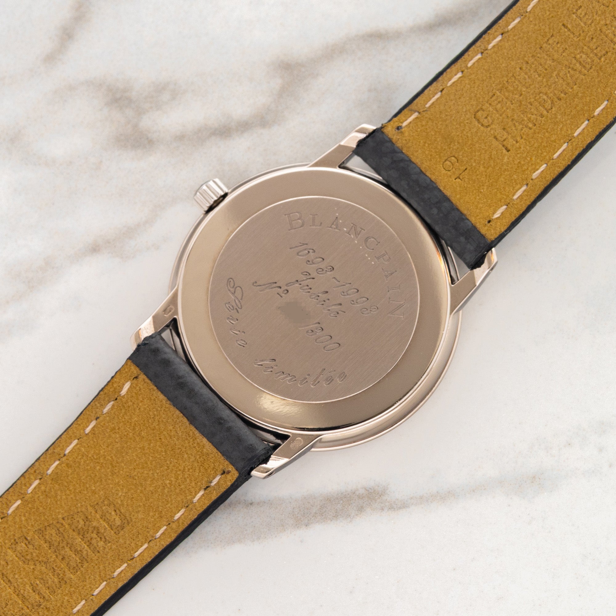 Blancpain Villeret Jubilee Limited Edition 1693 - 1993 - 18k White Gold - *Unpolished*