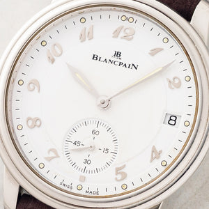 Blancpain Villeret Ultra-Thin Automatic Chronometer 1161 w/Date & Breguet Numerals