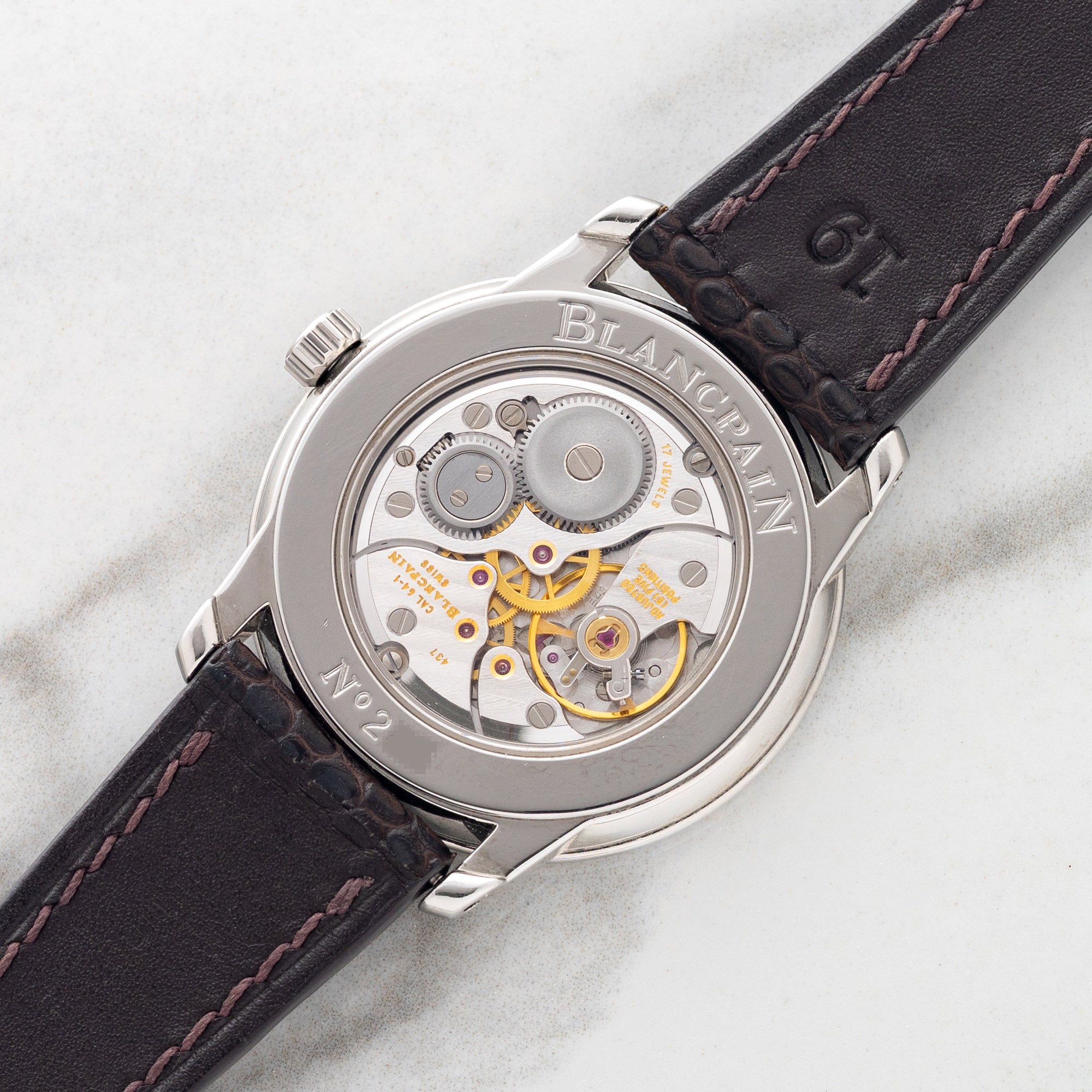 Blancpain Villeret Ultra-Thin Chronometer 7002 - Breguet Numerals