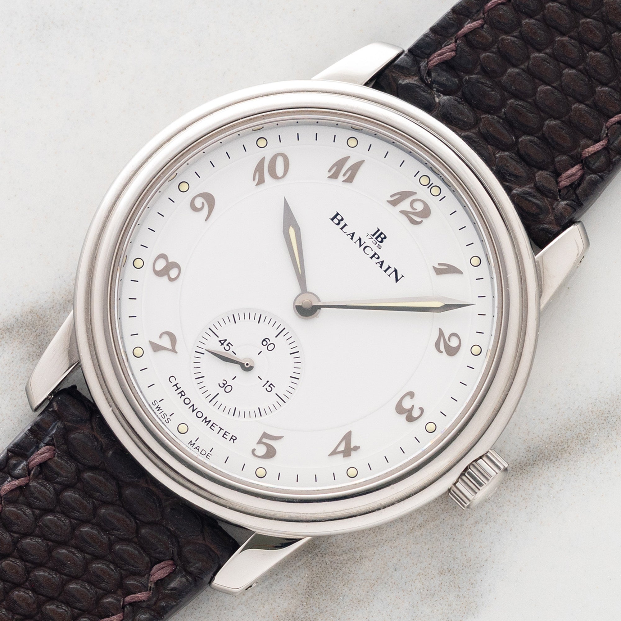 Blancpain Villeret Ultra-Thin Chronometer 7002 - Breguet Numerals