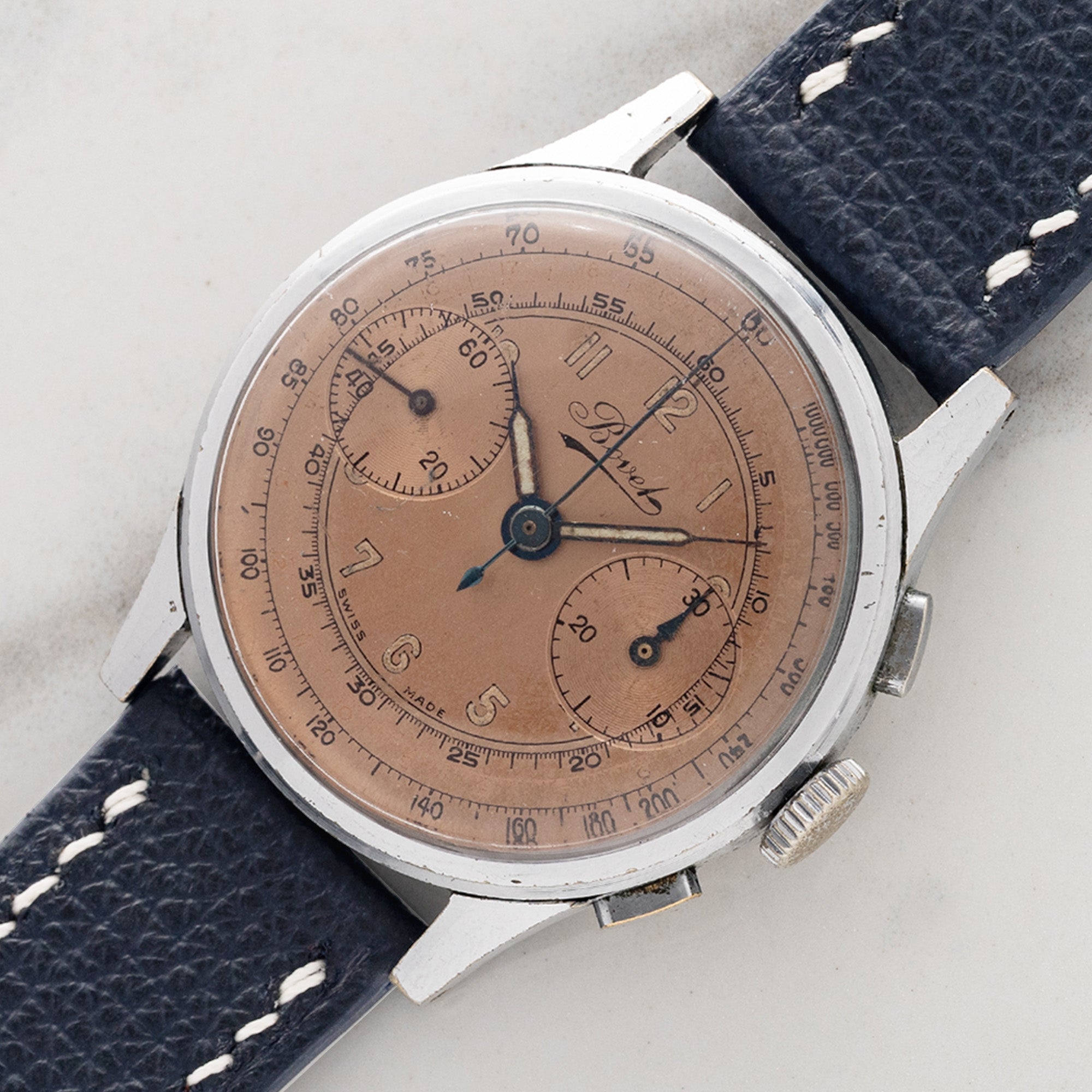 Bovet "Salmon" Dial Chronograph - Very Rare - PENDING