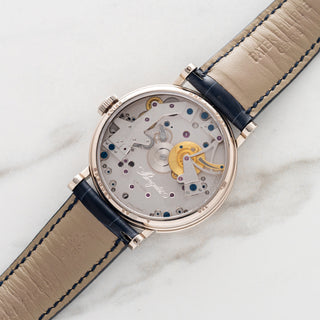 Breguet Tradition 7027BB - 18k White Gold Openworked - Full Set/*Unpolished*
