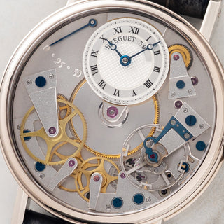 Breguet Tradition 7027BB - 18k White Gold Openworked - Full Set/*Unpolished*