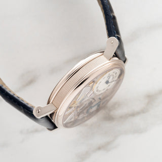 Breguet Tradition 7027BB - 18k White Gold Openworked - Full Set/*Unpolished*