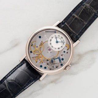 Breguet Tradition 7027BB - 18k White Gold Openworked - Full Set/*Unpolished*