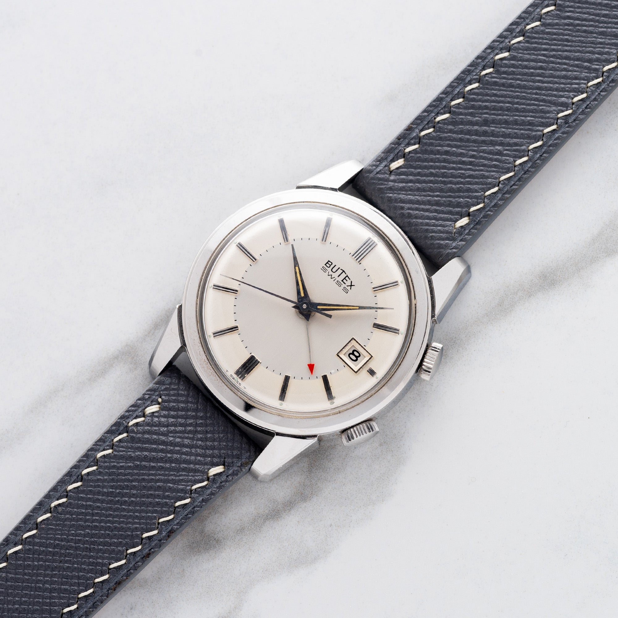 Butex Alarm w/AS 1568 Movement - *Unpolished* – Collectors Corner NY