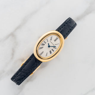 Cartier Baignoire "Paris" Ladies w/JLC Movement - Very Rare/*Unpolished*