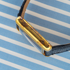 Cartier Tank Must De Cartier w/"Lapis" Blue Dial