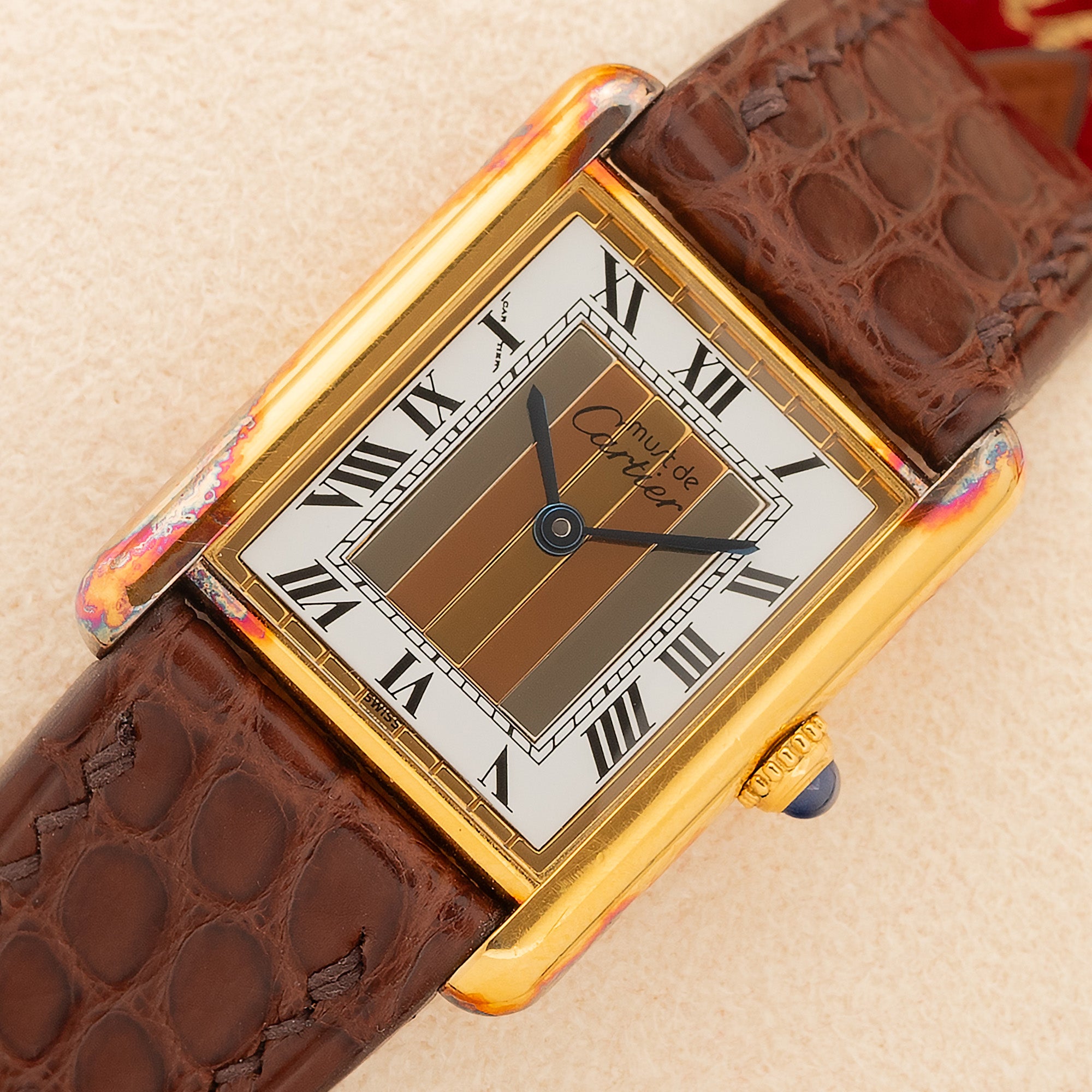 Cartier Tank Must De Cartier w/Roman 