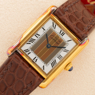 Cartier Tank Must De Cartier w/Roman "Trinity" Dial