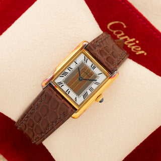 Cartier Tank Must De Cartier w/Roman "Trinity" Dial