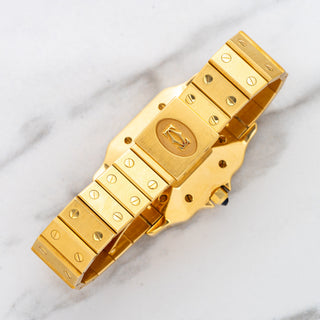 Cartier Santos Carrée "Massif" 2960 - 18k Yellow Gold