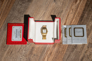 Cartier Santos Carrée 2960 "Massif"  - Box & Papers