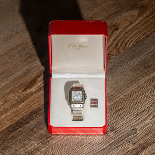 Cartier Santos Carrée 2961 - Two Tone - Box