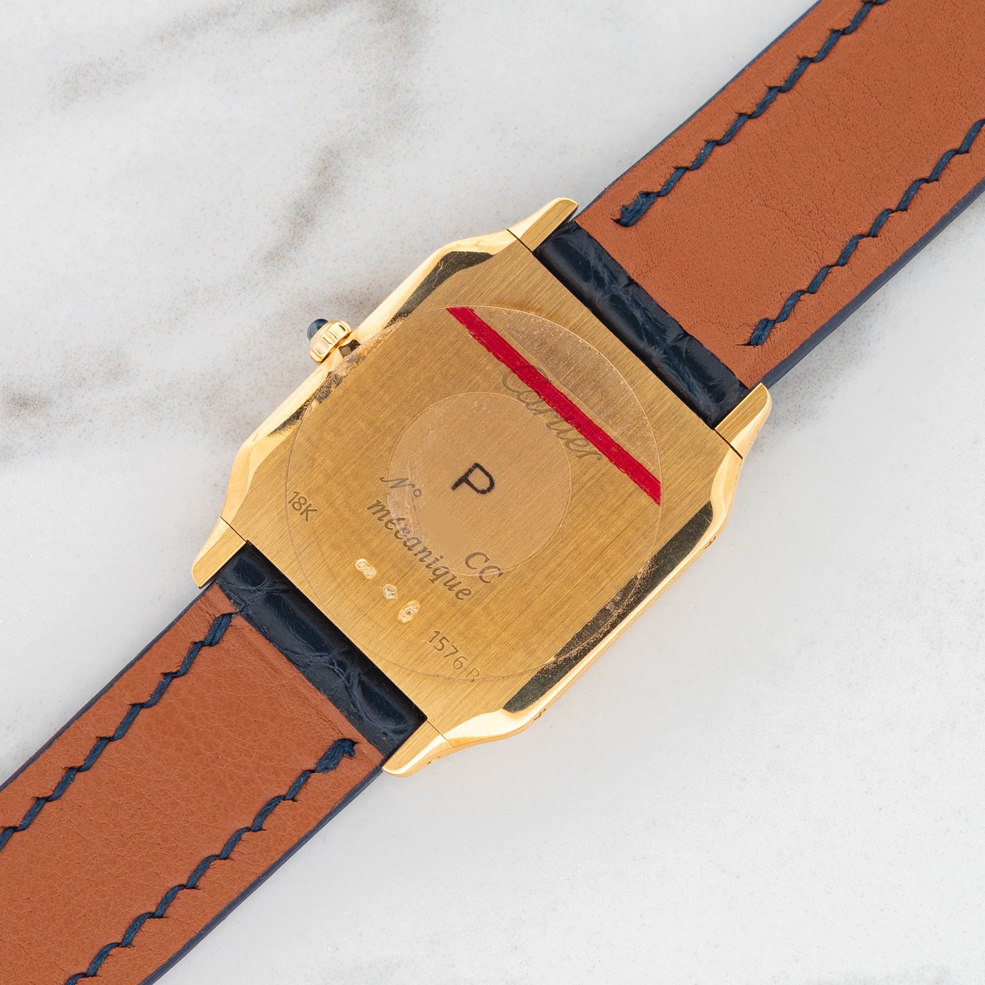 洋楽 DAIKITSUNETATHEFIRSTSUITE FOR CARTIER Cartier Santos-Dumont Watch, Large Model, Manual Merchanical