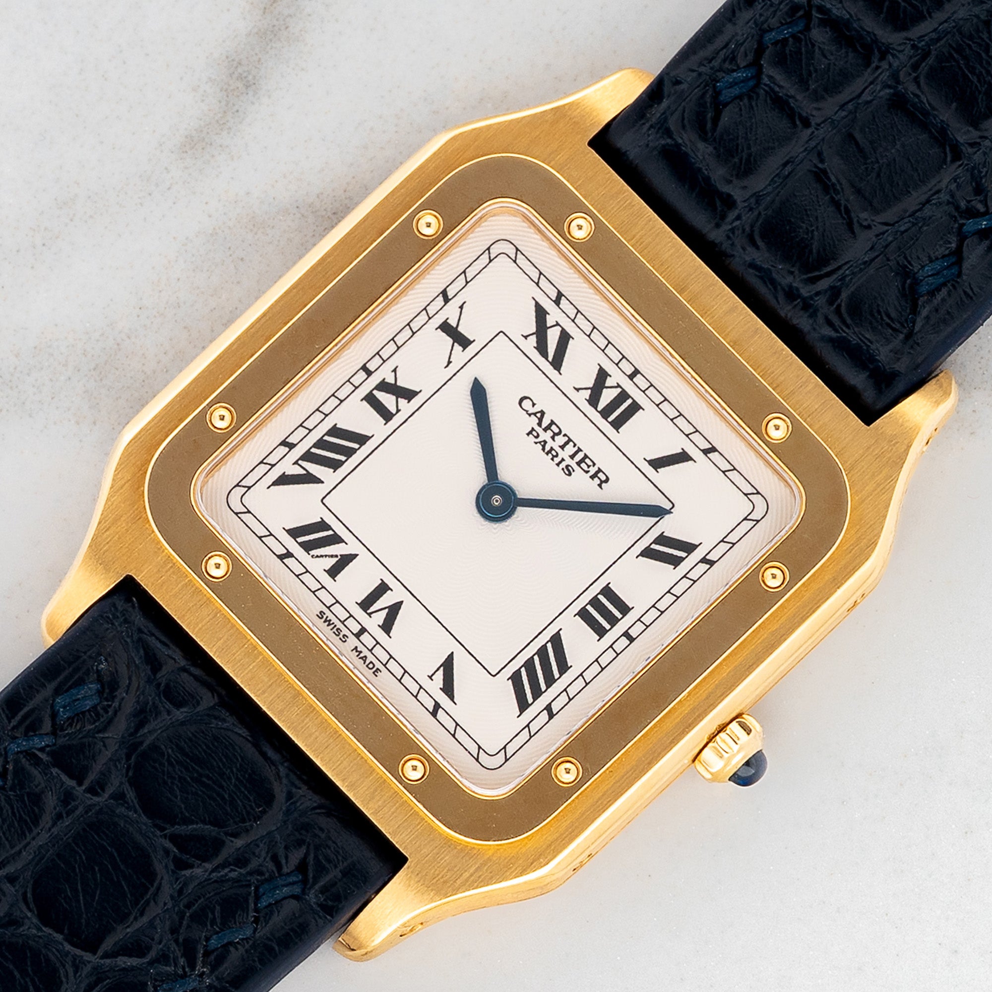 Cartier Santos Dumont 1576B CPCP - *Unpolished* – Collectors Corner NY