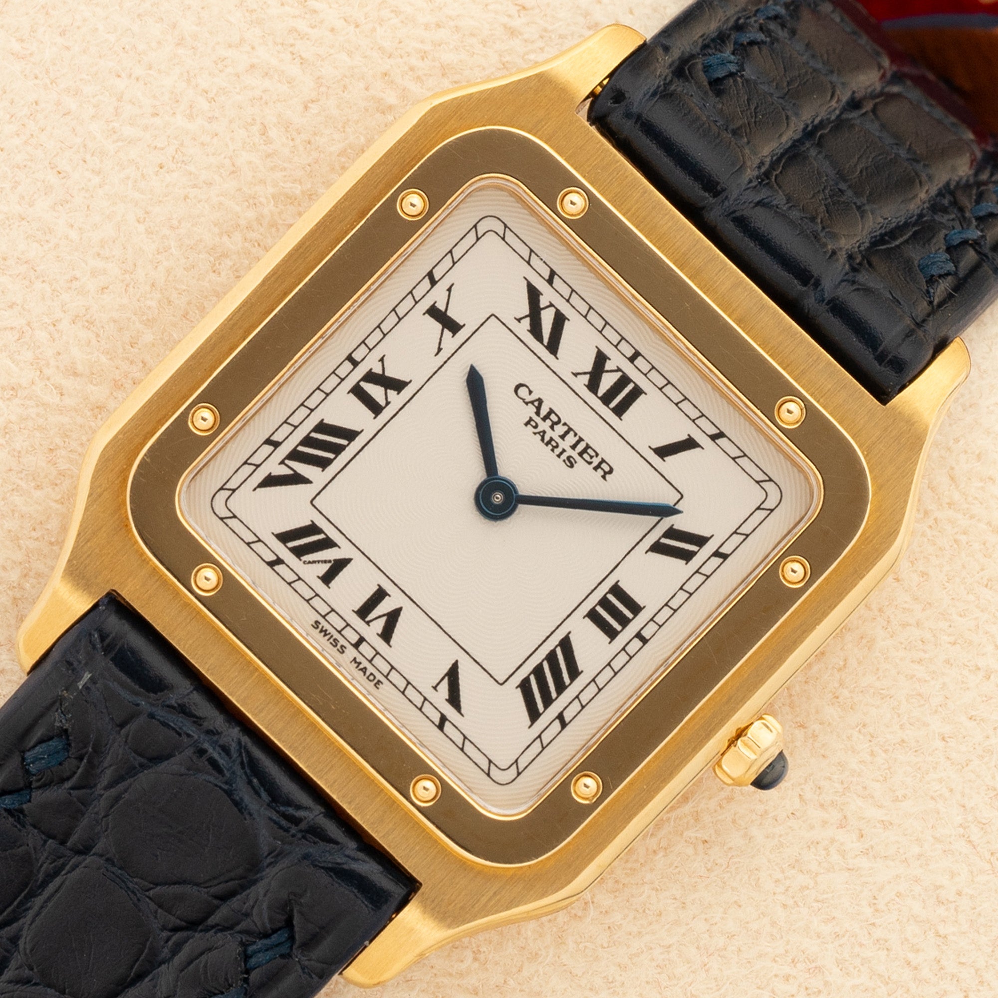 Cartier Santos Dumont 1576B CPCP Unpolished Collectors Corner NY
