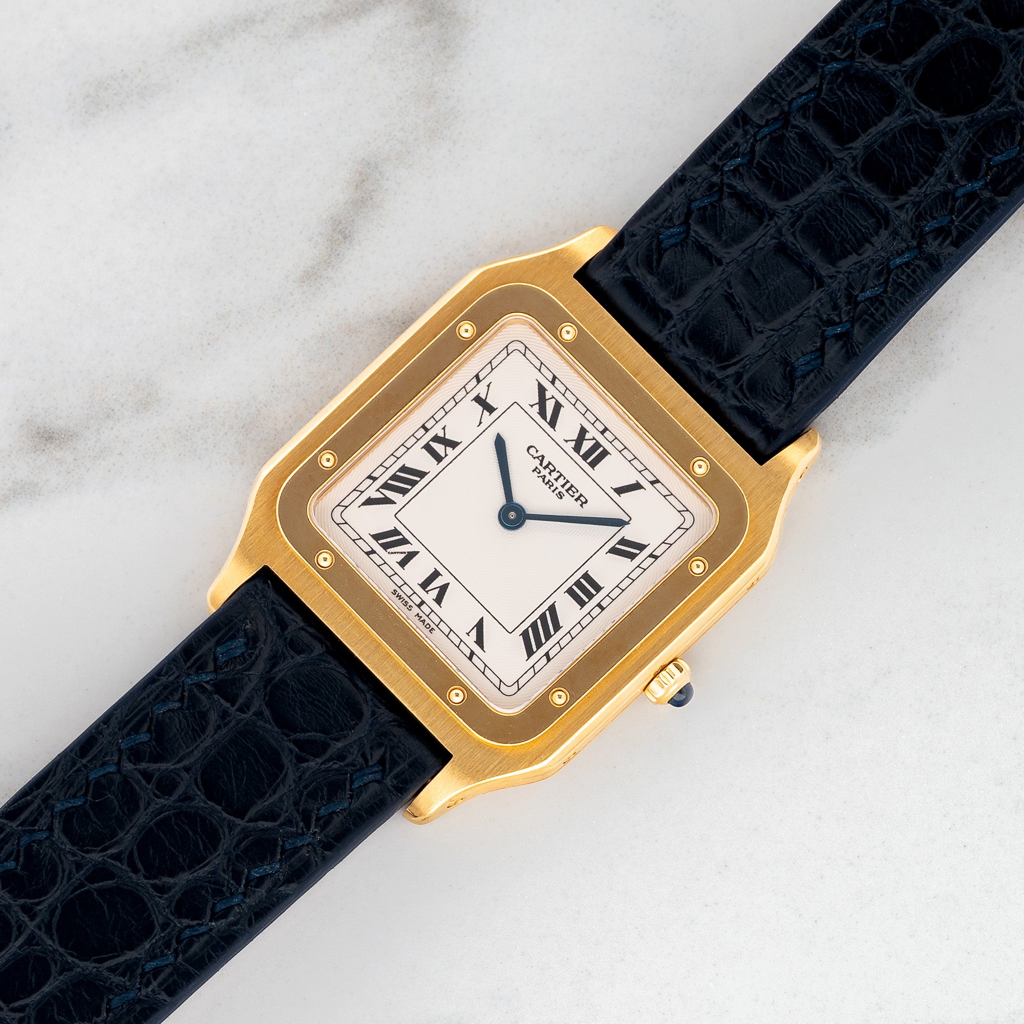 Cartier Santos Dumont 1576B CPCP - *Unpolished* – Collectors Corner NY